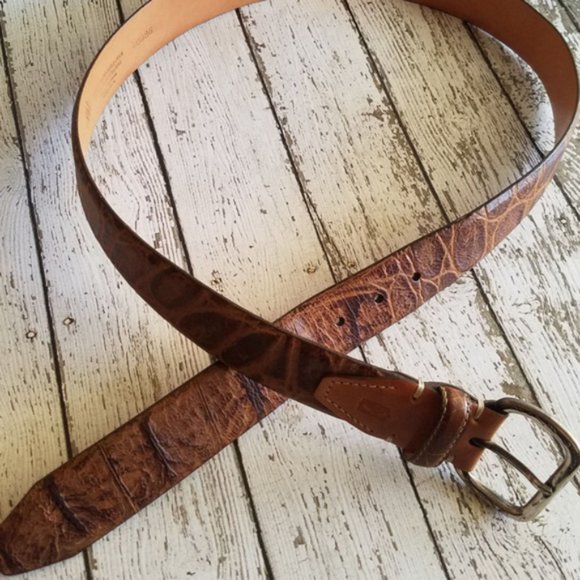 Martin Dingman crocodile grain belt - Picture 8 of 8